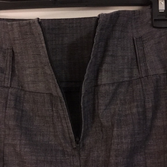 👽 BCX Buckle pencil skirt (11) Charcoal Grey 💖 - Picture 8 of 11